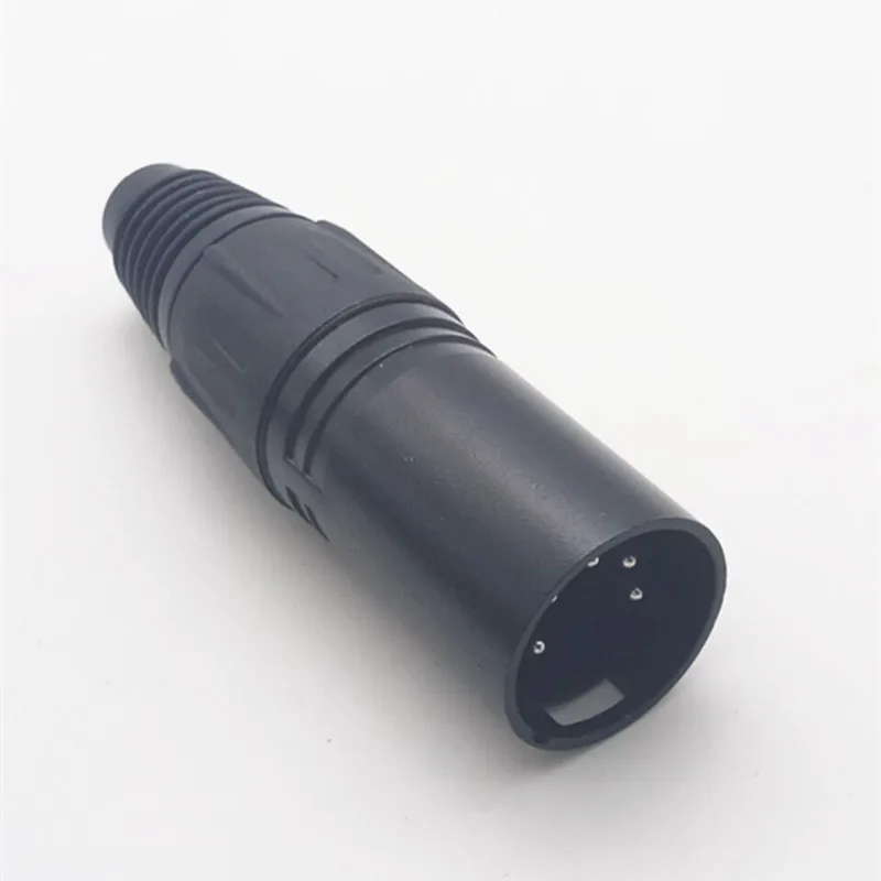 1Pcs คุณภาพสูงเข็มทองแดงชุบเงิน4 5Pin อะแดปเตอร์ XLR หญิง/ชาย5-Cole ไมโครโฟนตัวเชื่อมต่ออะแดปเตอร์ปลั๊ก