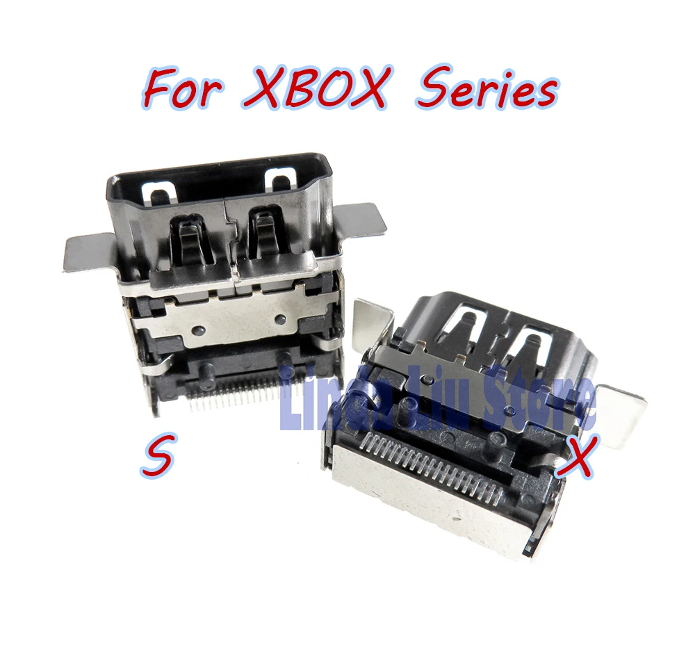 1pc Original New Controller Port For XBOX Series S X HDMI-compatible 2.1 Socket Interface Connector Replacement For XBOX S X