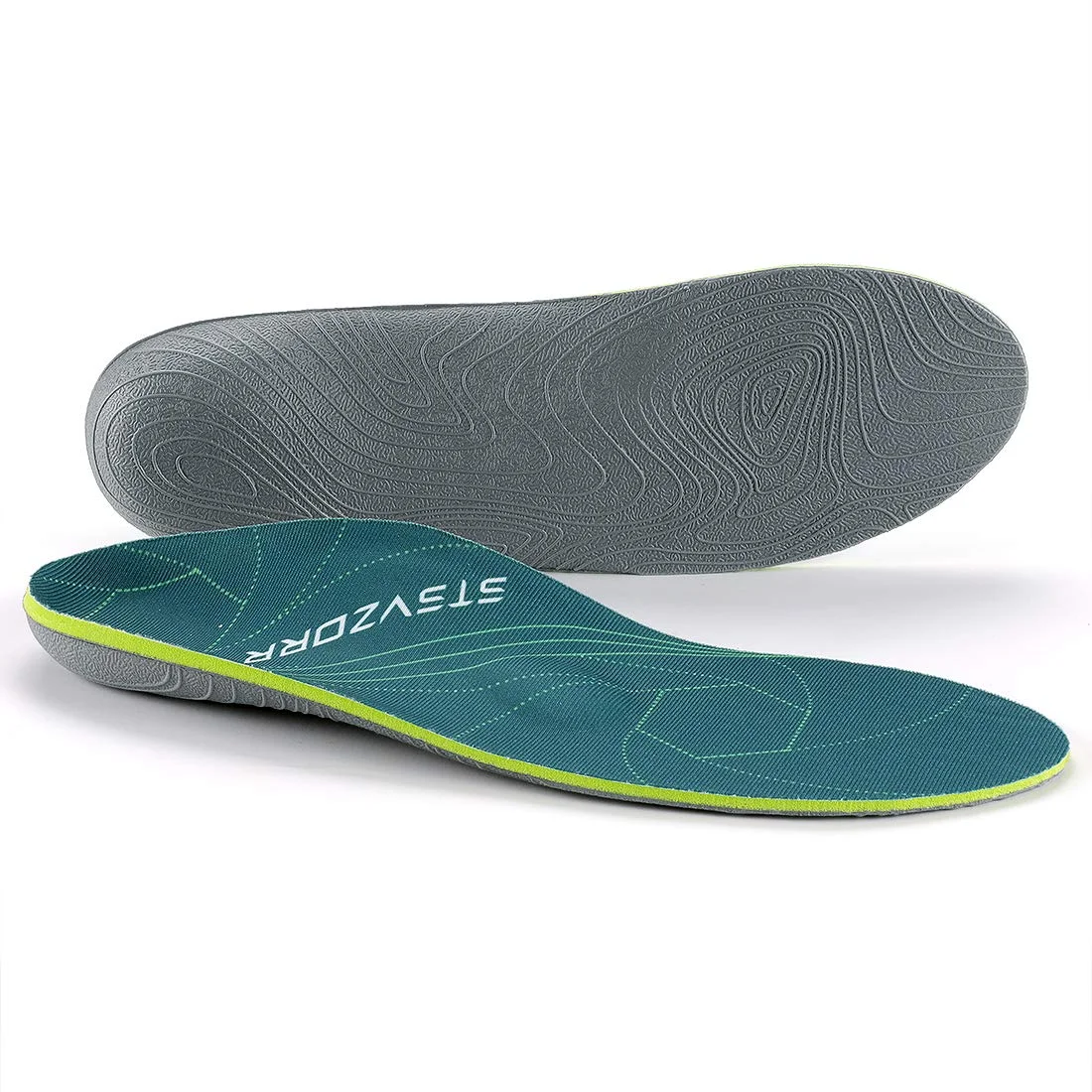 Plantarfasziitis Plattfüße Fußgewölbestütze Orthopädische Einlegesohlen, Herren Damen Fersenschmerzen Orthopädische Einlegesohlen Sneaker Schuheinlagen – Detail 24