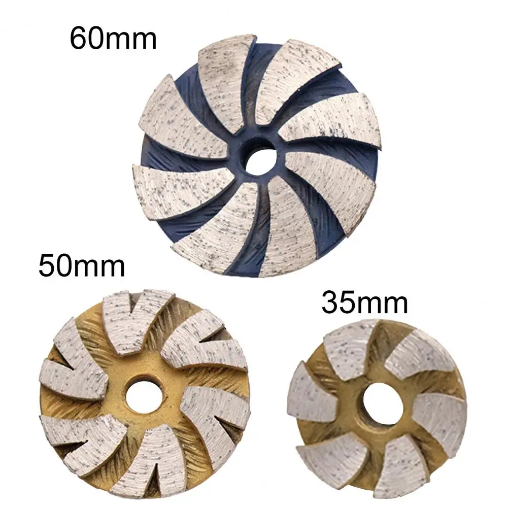 1PCS 35/50/60MM Diamond Dry Grinding Wheel Disc Bowl Shape Concrete Masonry Granite Marble Stone Angle Grinder Dedicated Tools