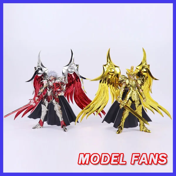 

MODEL FANS gt Saint Seiya EX Ares Saga Evil God of War Gemini Saga Saintia Shoko PVC Action Figure Metal Armor Model Toys