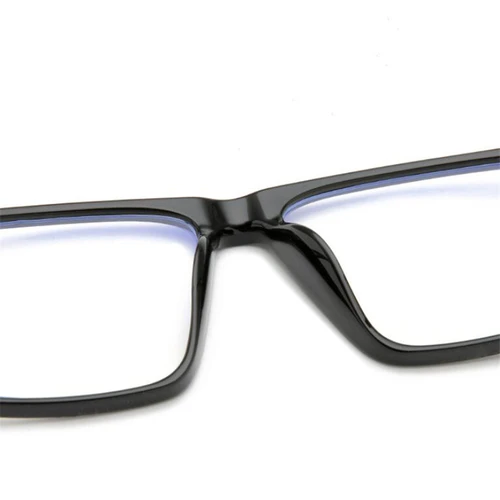 Imagen 2 del producto Gafas TR90 cuadradas de gran tamaño para miopía, gafas graduadas con marco grande antirayos azules para miopía de 0-0,5-0,75 a-6,0
