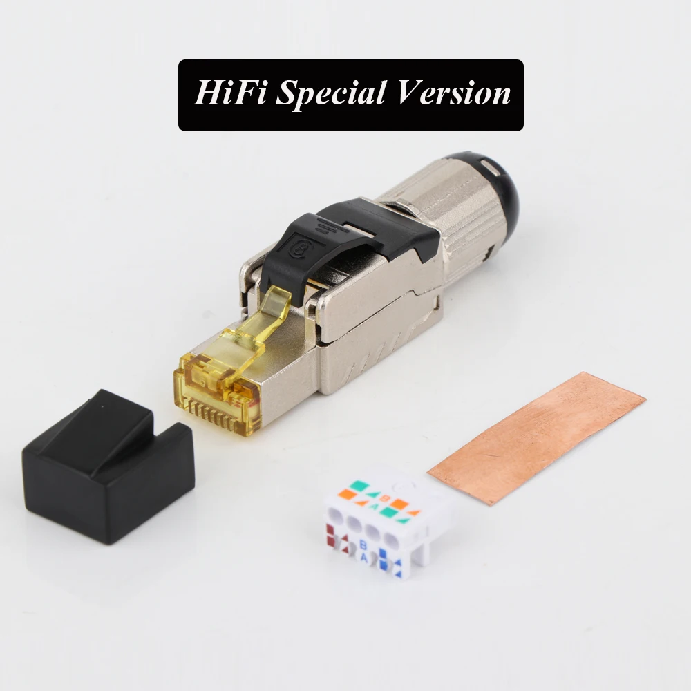 

Cat8 ethernet cable Plug RJ45 Connectors cable ethernet cat 8 adpter