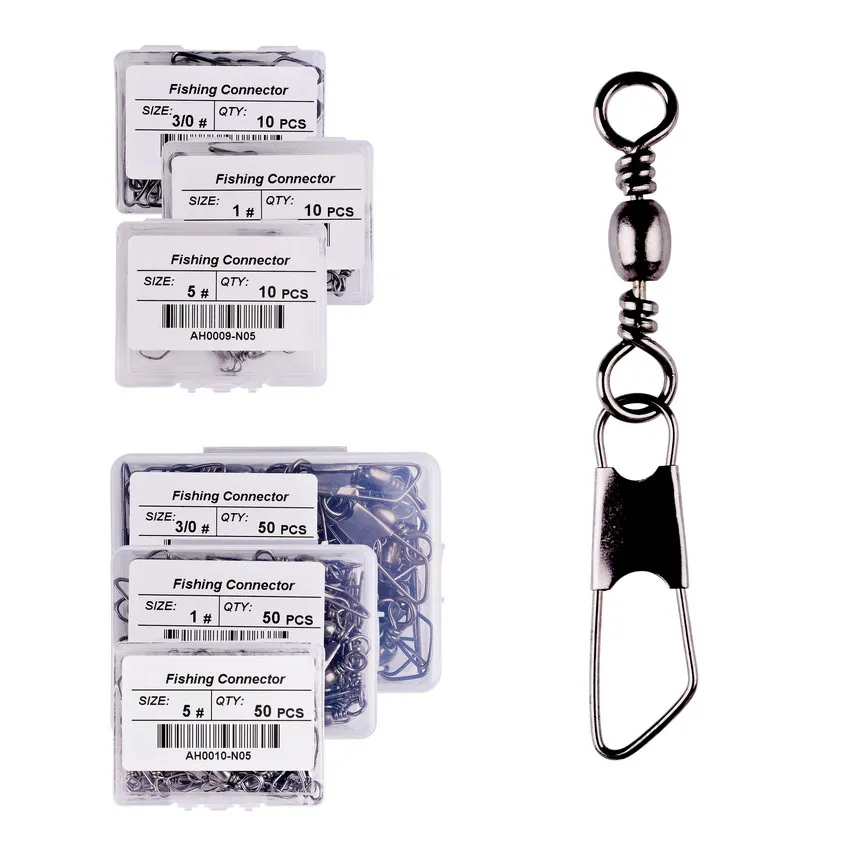 Pin Swivel Inoxidable para Anzuelo de Señuelo – Conector Giratorio