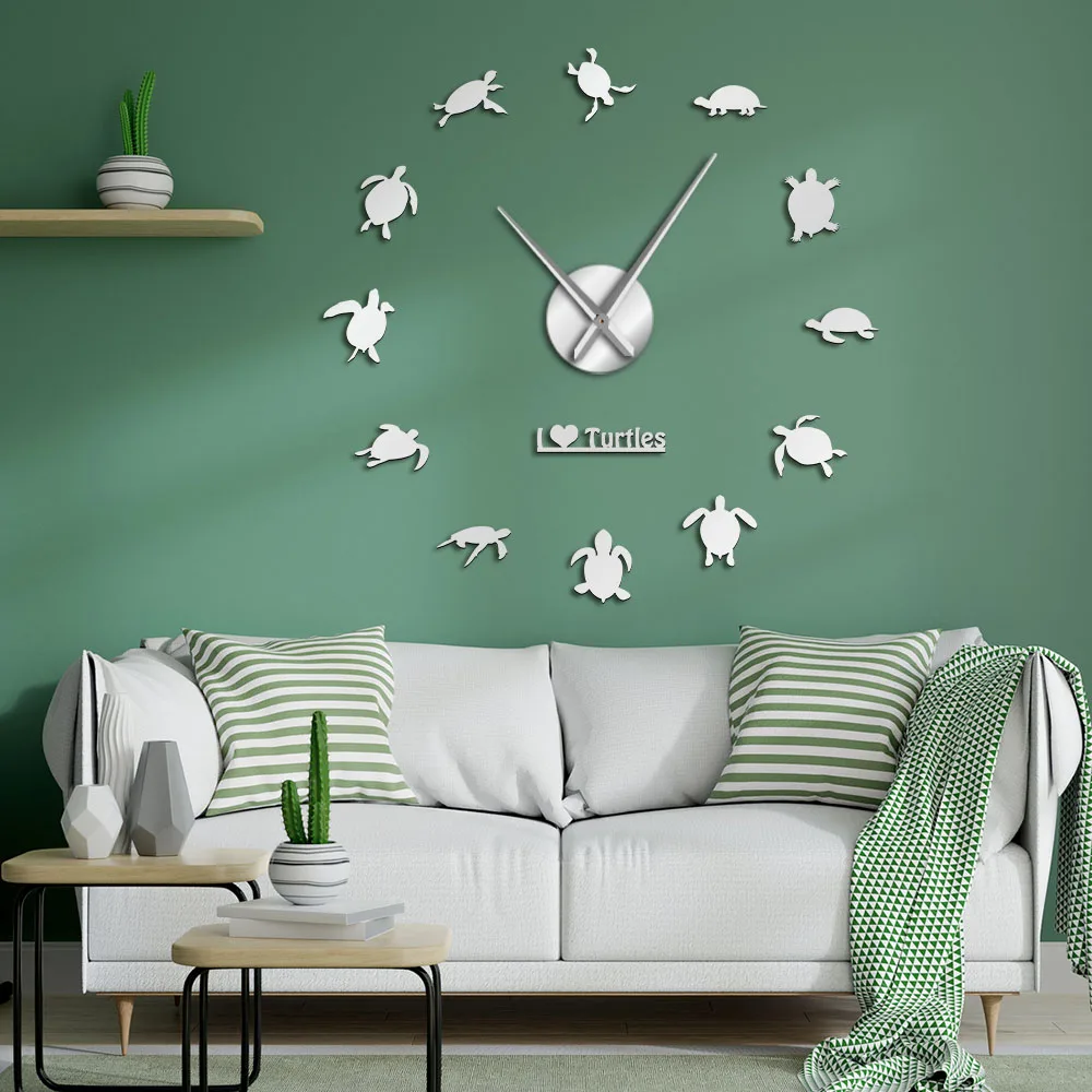 Relógio de Parede com Tartarugas Decoração: A Escolha Perfeita para Quem Amo o Mar e Busca Estilo Autêntico