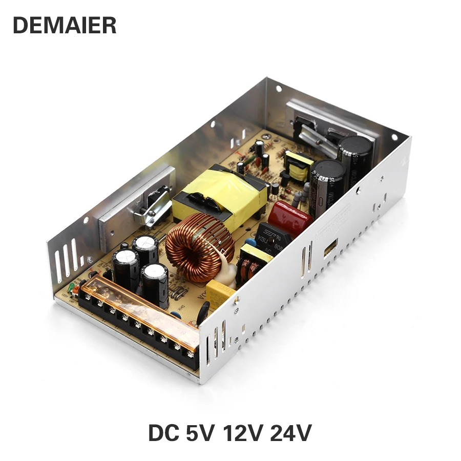 Imagem -02 - Beleuchtung Transformator Ac110v220v zu dc 5v 12v 24v 48v Netzteil Adaptador 2a 5a 10a 15a 20a 30a Schalter Levou Streifen fa