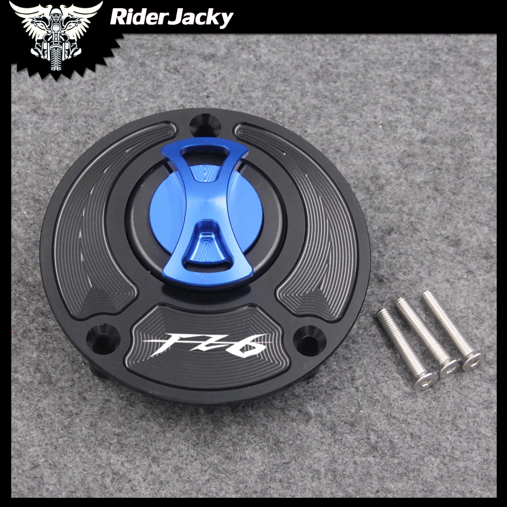 

Keyless Motorcycle Fuel Gas Tank cap Cover For Yamaha FZ 6 FZ6 FAZER 2004-2011 2005 2006 2007 2008 2009 2010