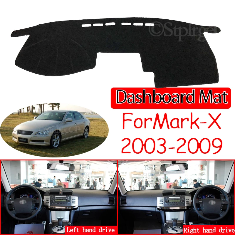 

for Toyota Mark X 2004 2005 2006 2007 2008 2009 X120 120 Anti-Slip Mat Dashboard Cover Pad Sunshade Dashmat Carpet Accessories