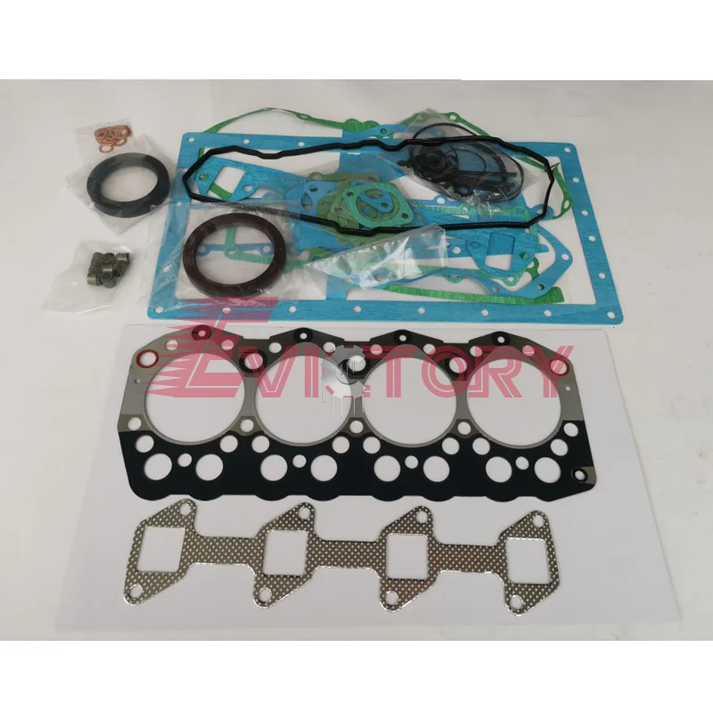 For MITSUBISHI S4S overhaul gasket kit main conrod bearing valve ring