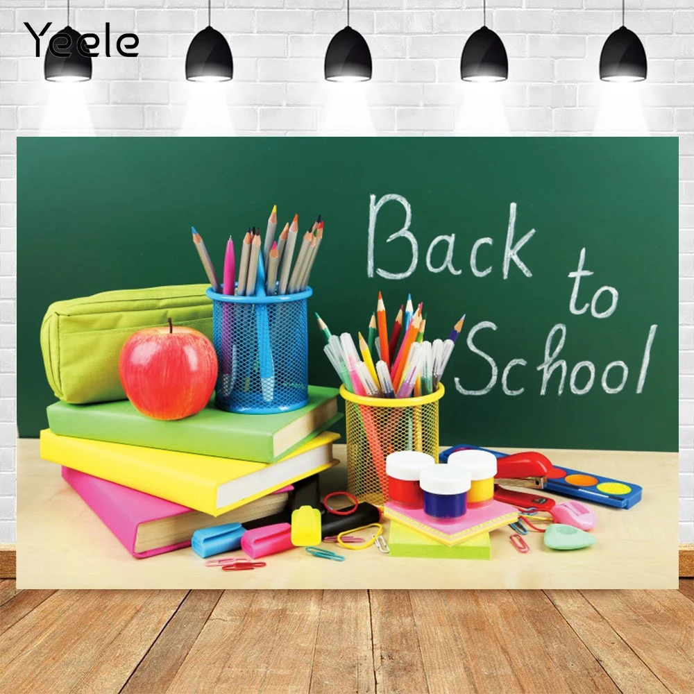 

Yeele Children Back To School Graduation Photography Backdrops Vinyl Portrait Photographic Background Photo Studio Photozone