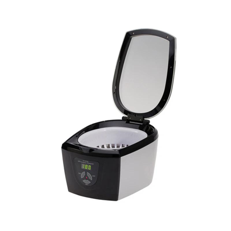 Ultrasonic Cleaner CD-7810A Digital Glasses Jewelry Cleaner 304 Steel Drum 750ml Household