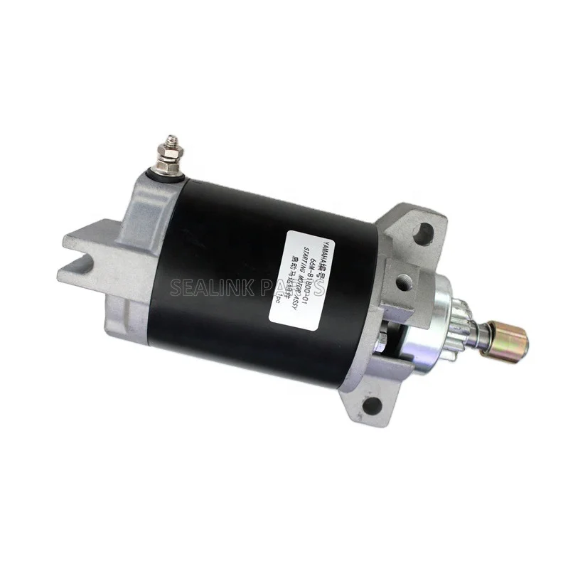 Starter Motor for Yamaha 9.9HP 15HP 4-stroke Outboard Engine Sierra 18-6943 Boat Motor 66M-81800-00 66M-81800-01 66M-81800-02