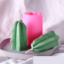 3D Cactus Succulente Piante Torta di Cottura Del Silicone Della Muffa Della Candela Stampi FAI DA TE Gesso Aromaterapia Cera Stampo Sapone Fatto A Mano Strumento di Creazione di gioielli