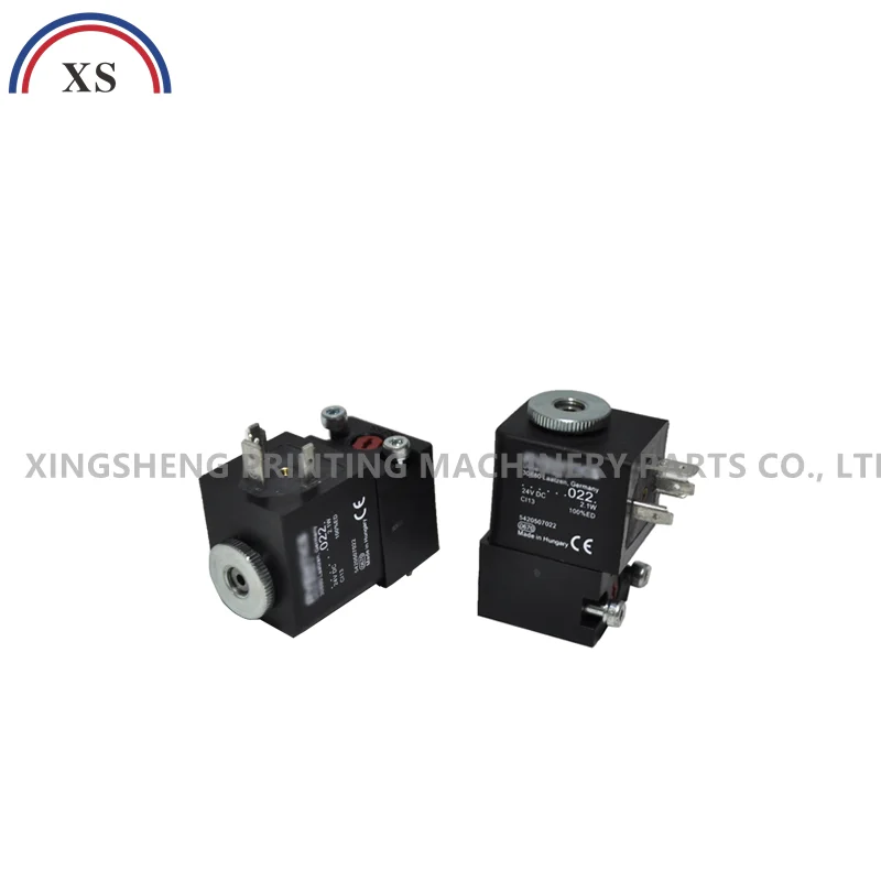 

1 Piece Heidelb Printing Machine parts SM102 CD102 Solenoid Valve Head 98.184.1051 61.335.001