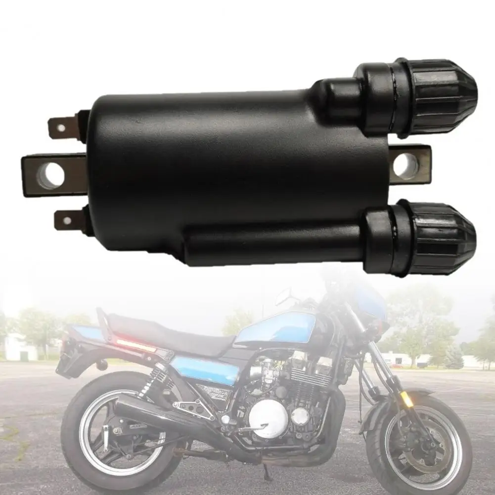 Ignition System Coil Excellent Conductivity Anti-abrasion Black Motorcycle Ignition Coil 30500-422-003 for Honda/for Kawasaki