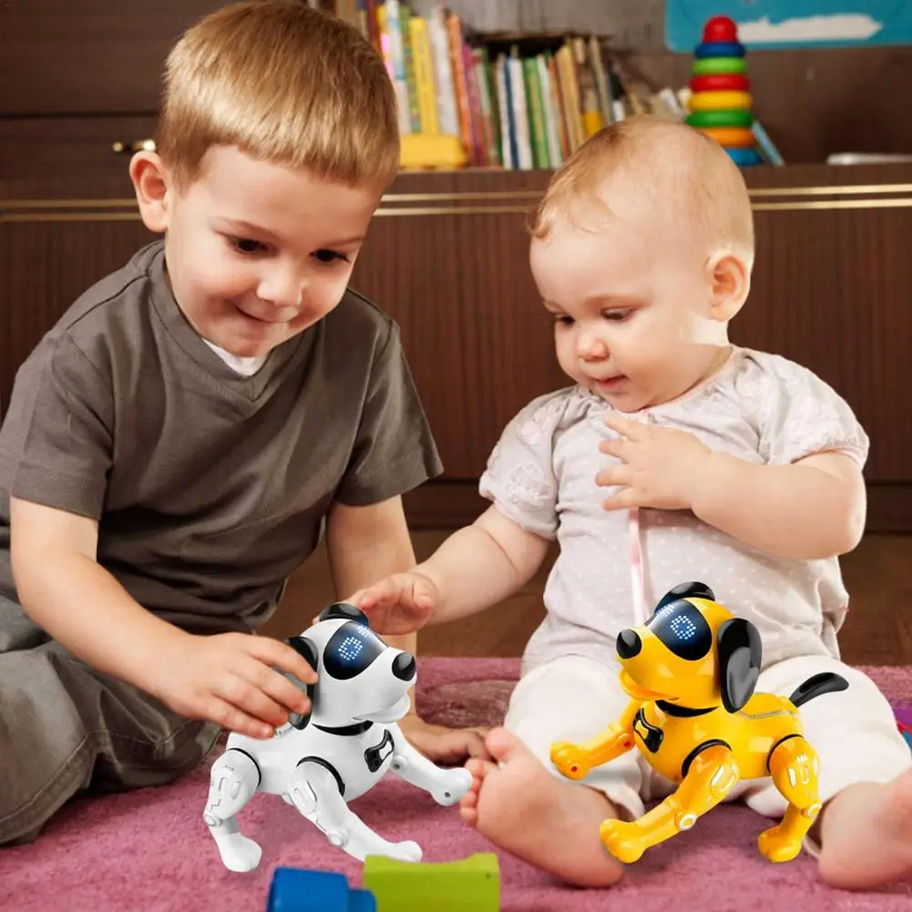 Robot de juguete electrónico para mascotas, juguete Programable con Control remoto, para interacción entre padres e hijos