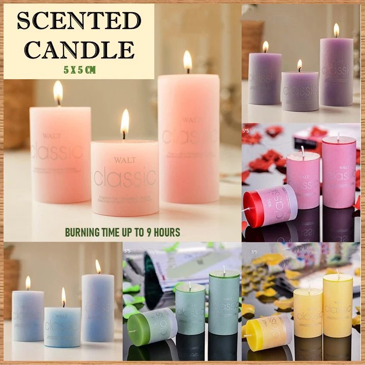 

3pcs/Set Home Decoration Candle Cylindrical Aromatherapy Candles Scented Relax Birthday Supplies Wedding Centerpieces for Tables