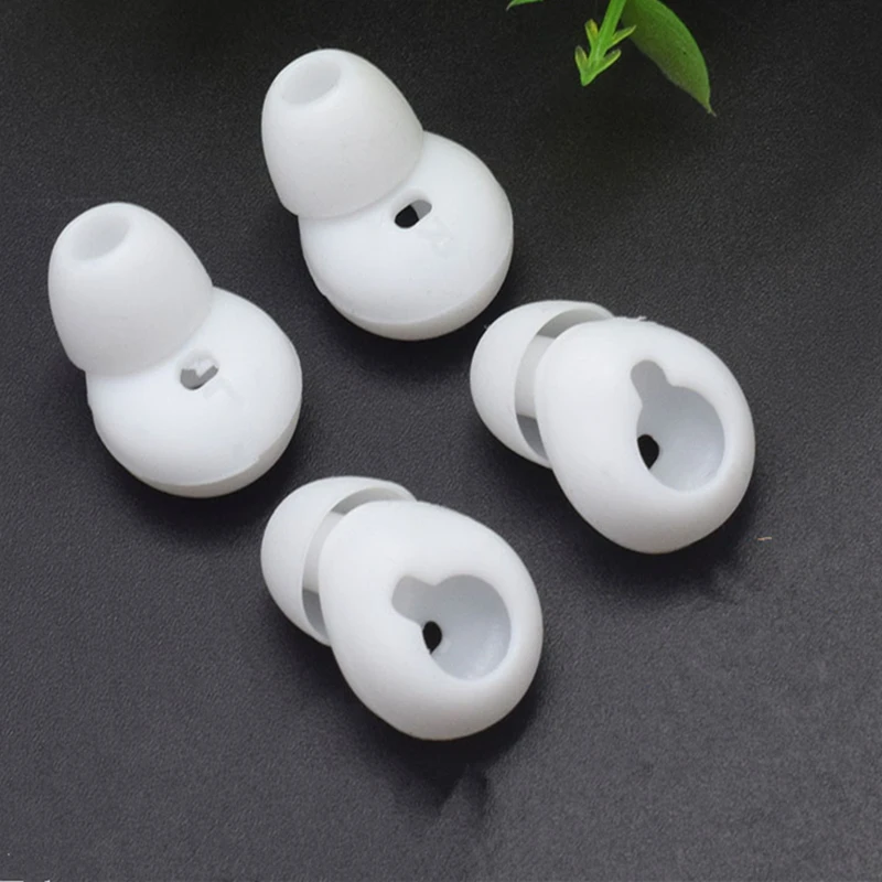 3 Pairs Silicone Ear Tips for Gear Circle SM-R130, Anti-Slip Replacement Ear Bud Eargel for Samsung Gear Circle SM-R130 Earphone