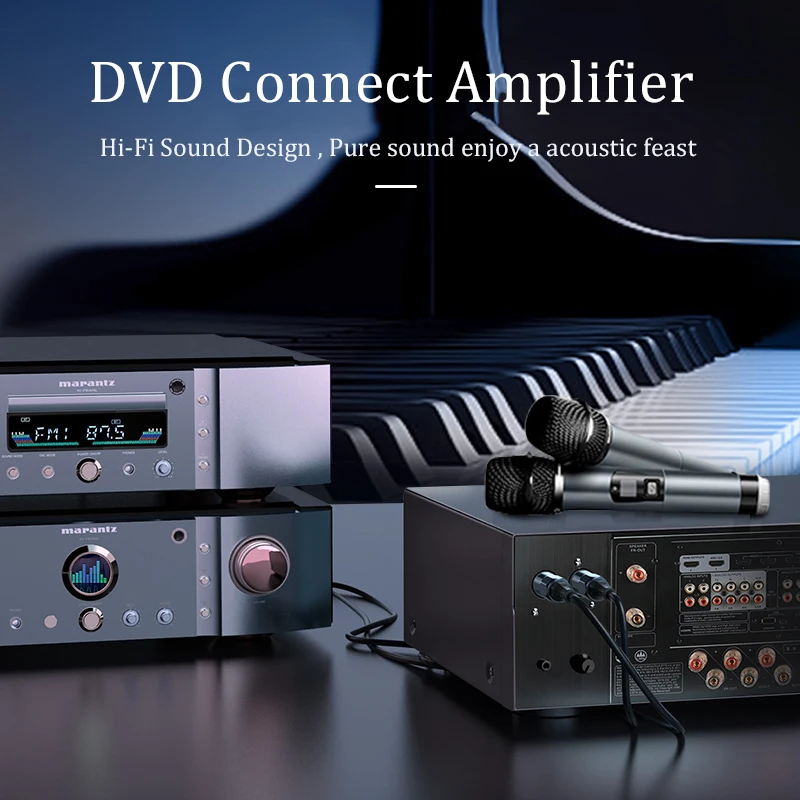 CHOSEAL-Cable Dual RCA a XLR 2 RCA macho a 2 XLR macho, Cable de Audio HiFi para amplificador, mezclador y micrófono