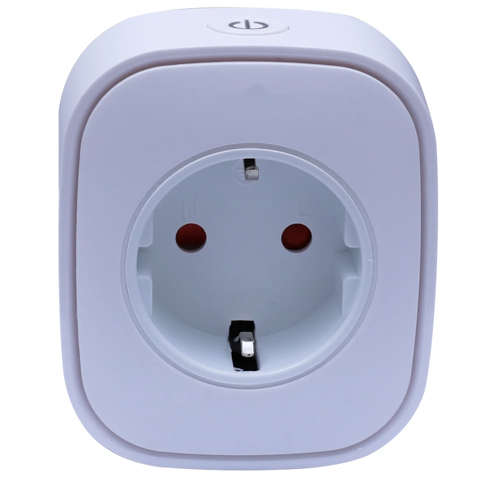 2024 Heiman 16A Zigbee3.0 Power Metering EU Plug Control Power On Off Socket Compatible with Sonoff And Home Assistant