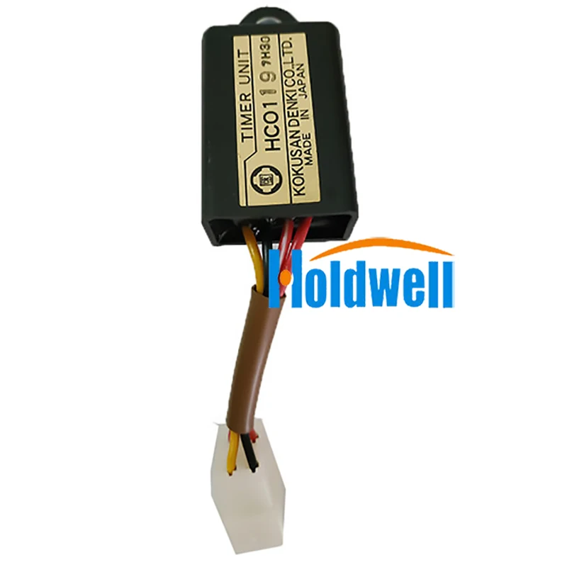 Holdwell Timer Relay YNM12921177920 for Hitachi ZX10U-2 ZX14-3 ZX22U-2 ZX30U-2 ZX40U-2 +