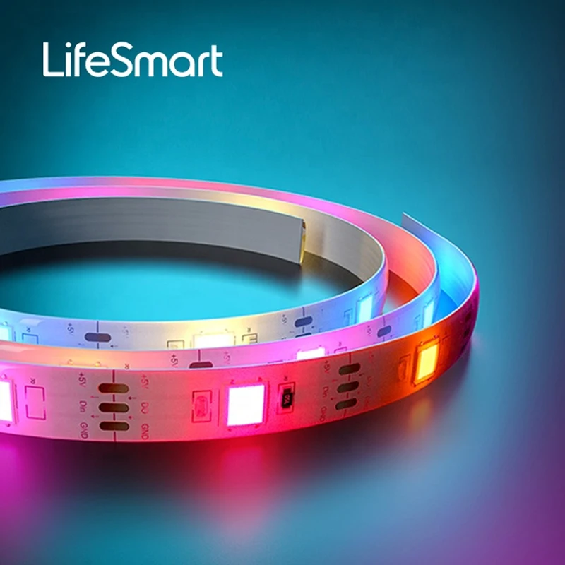 LifeSmart Cololight Strip Smart LED  RGB Lightstrip Music Sync IP65 Weatherproof Works for Apple HomeKit Alexa 2M Unextendible