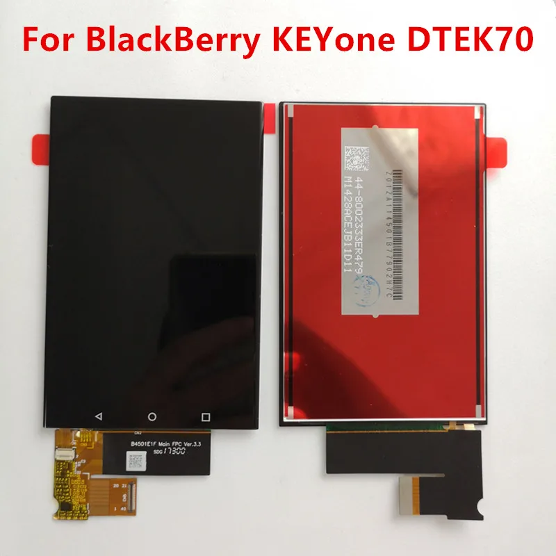 New Original 4.5 inch Touch Screen+1620*1080 LCD Display+Frame Assembly Replacement For BlackBerry KEYone DTEK70 Phone