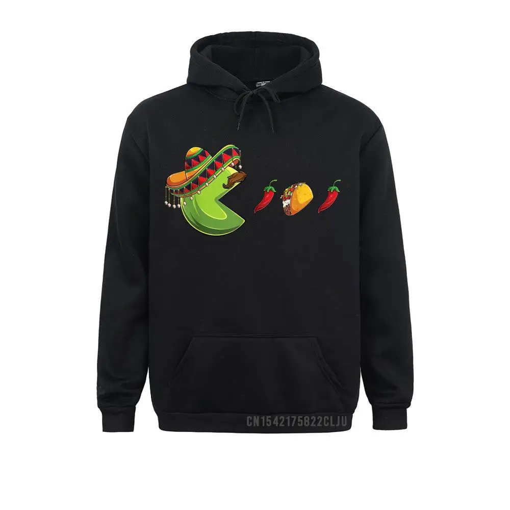 Funny Eating Tacos Cinco De Mayo Boys Kids Woman Mexican Warm Winter Hoodies Long Sleeve 3D Printed Sportswears Men Sweatshirts