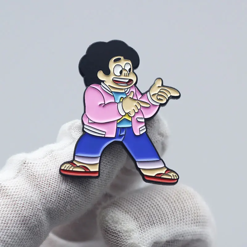 Steven Quartz Universe Enamel Brooch Originality Lapel Badge Denim Jacket Backpack Pin Decoration Children\'s Fashion Gift