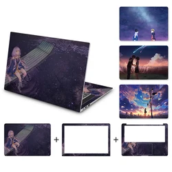 Anime Cover DIY Laptop Skin Waterproof Film Decorative Notebook Sticker 12/13/14/15/17 Inch For Dell/ASUS/Acer/HP Etc.