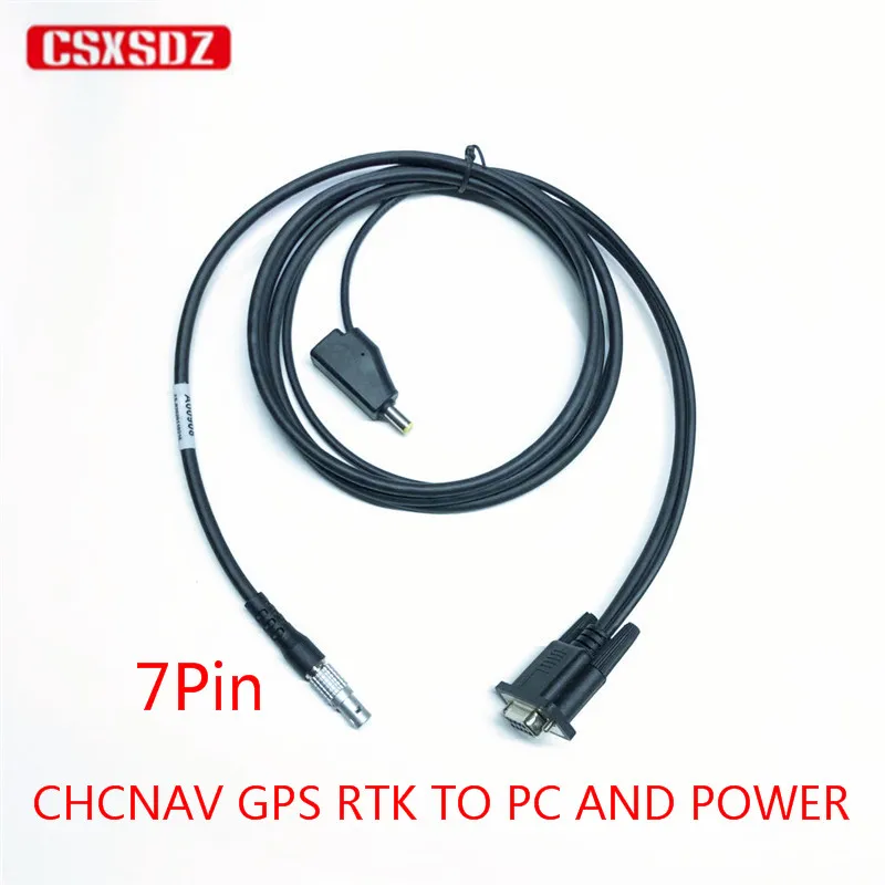 

CHCNAV GNSS GPS i80 i50 X11 X9 X12 T6 T7 EFIX F7 Cable RS232 static measurement Cable For CHC COM 7 Pin With power interface