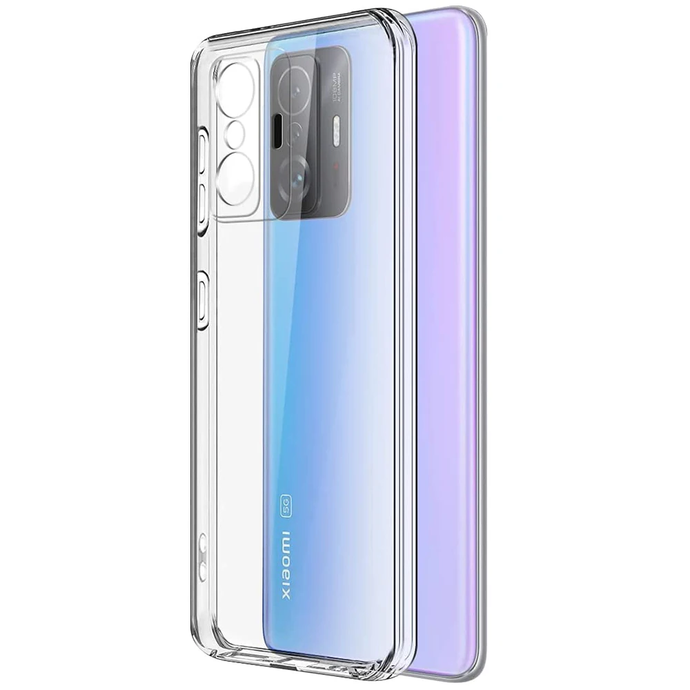 Silicone Soft Phone Case For Xiaomi Mi 12 12X 11 11T 11X 10 10T 9 9T 8 SE Pro 10S 11i Ultra Thin Clear Back Full Cover Case Capa