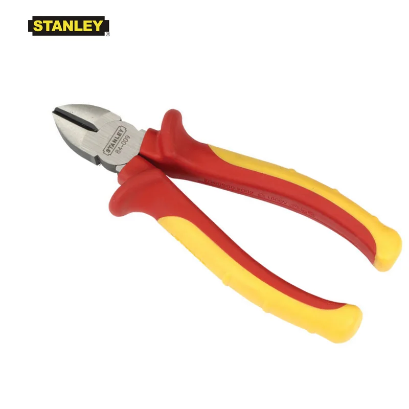 Stanley-Diagonal Alicate Isolado, Alicate De Corte, Cortador De Fio, Multitool para Eletricista, VDE 1000V, 1 Pc