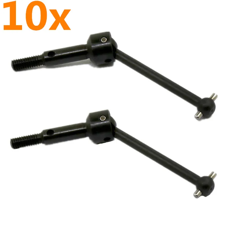 

10pcs Metal Universal Driven Dogbone Drive Shaft Parts For RC Model TAMIYA TT-01/TT-02/TA04 CVD OP 53792 39mm Remote Control Car