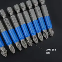 10Pcs Phillips Magnetic Screwdriver Bits #3