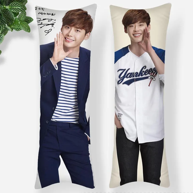 

Nice Lee Jong Suk Body Pillow Case 3D Double-Sided Print Smooth Soft Fabric Pillow Cover For Boys Girls Gift 0811