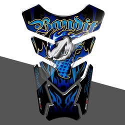 3D Motorrad Tank Pad Gel Protector Aufkleber Bandit Tankpad Fall für Suzuki Bandit 600 650 1200 1250 650S 600S ABS