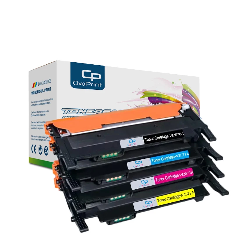 Civoprint 4 pc Toner kartusche in Original qualität hp116a 117a 118a 119a w2071 für HP mfp179fnw 178nw 150a 150nw Drucker 1,5 k Seiten