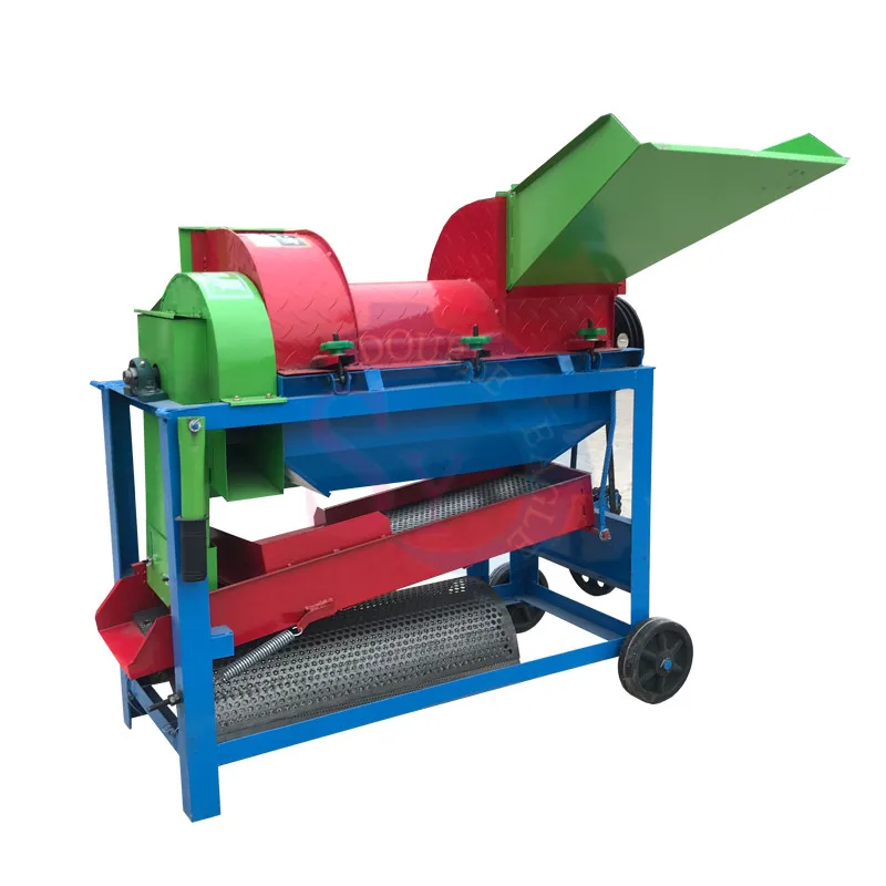 Multifunction Mung Bean Soybean Sorghum Seed Rice Maize Thresher And Sheller Cleaning Machine/Corn Shelling Threshing Equipment