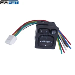 Car styling Modified Electric Rearview Mirror Switch for Toyota Hiace 2005-2016 Folding Adjustment Switch