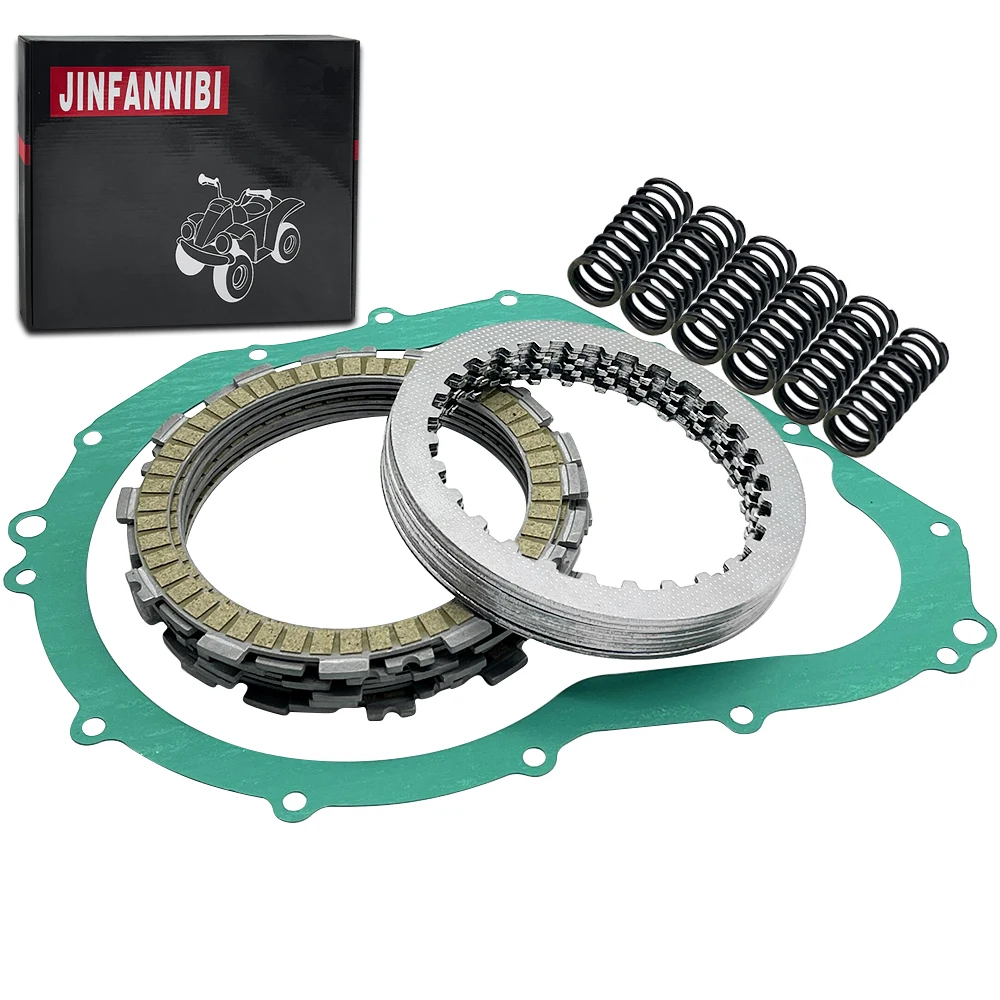 Kit d'embrayage rapide, ressorts et joint de couvercle d'embrayage, compatible avec Suzuki GSXRfemale GSPoly 600, 2006-2007