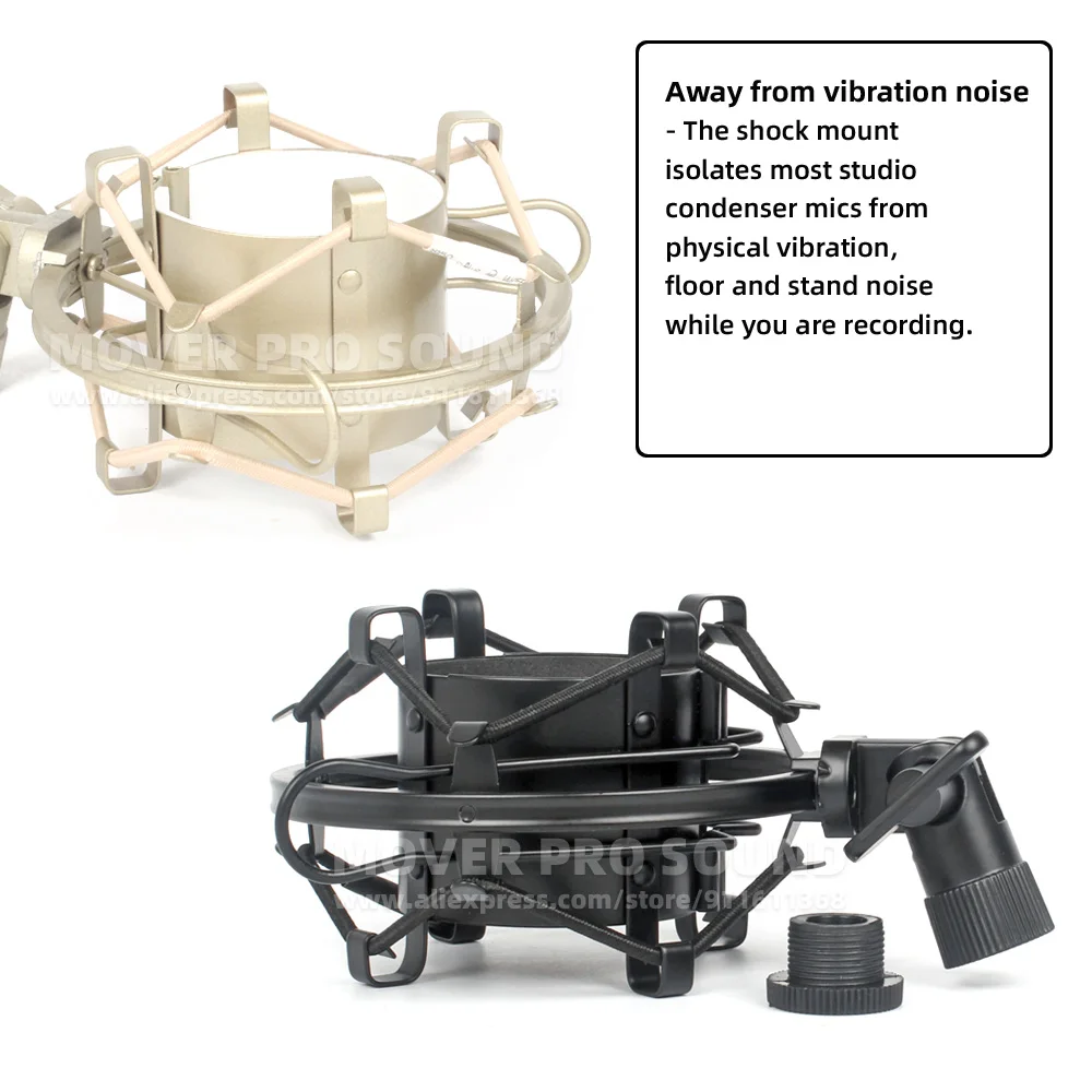 Suspension Microphone Shock Mount For Audio Technica AT 2020 2035 2050 ATR 2500 AT2020 AT2050 AT2035 ATR2500 Stand Mic Holder