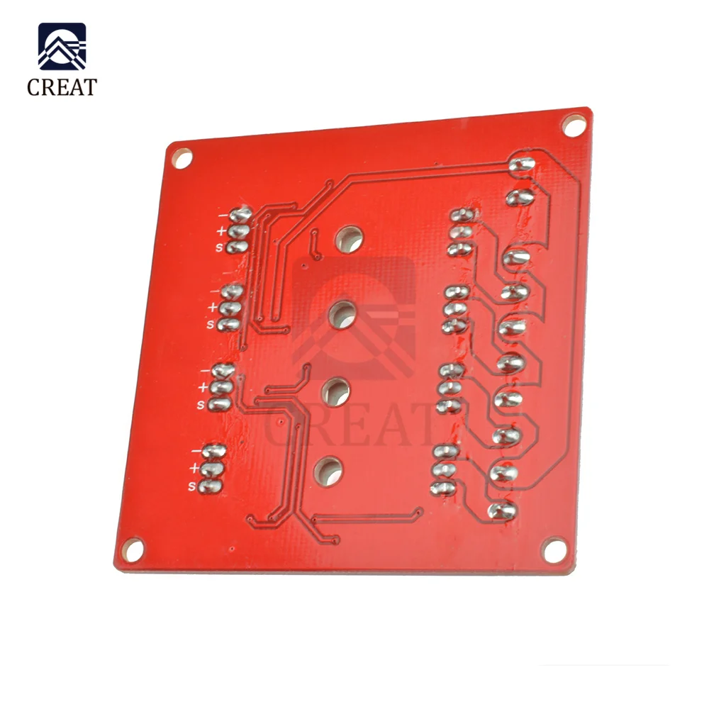 Four Channel 4 Channel Way Route MOSFET Button IRF540 V4.0 MOSFET Switch Module for DC Motor Drive Dimmer Relay Board