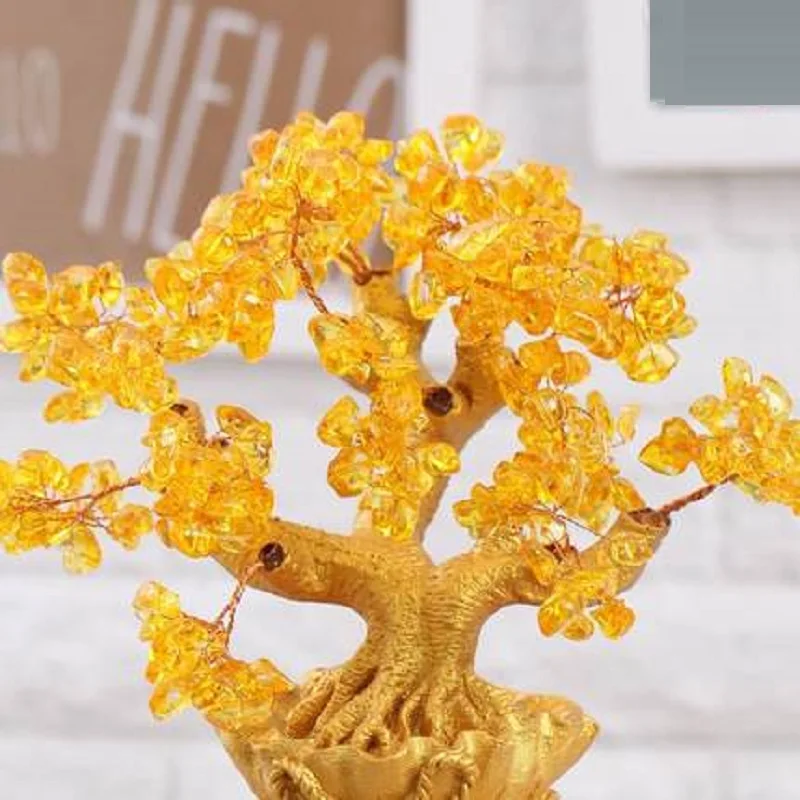 Copper Coin Tree Customized Good Fortune Golden Shop Opening Decoration Lucky Gift