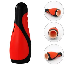 Male 30 Modes Vibrating Masturbator Cup Deep Throat Oral Sucker Adult Sex Toy for man Splash-proof for easy cleaning