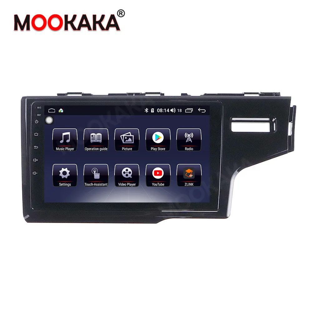 Android 10.0 4G Car Multimedia Radio Player GPS  For Honda Jazz Fit 3 RHD 2015-2020 GPS Navigation video player support carplay