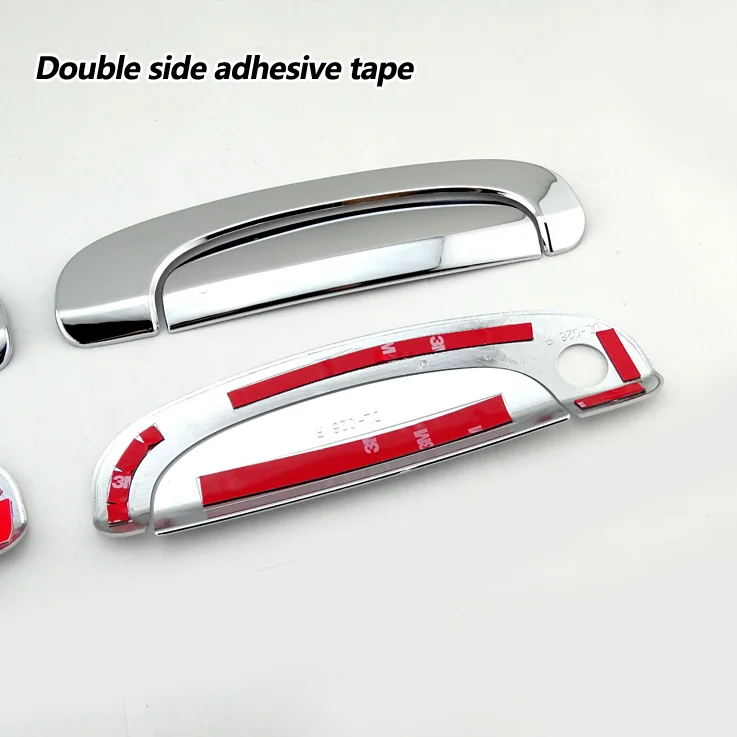 Car Exterior Accessories Abs Chrome Body Part Door Handle Cover For 2002-2011 Hyundai Getz/ Starex H2