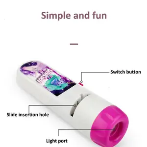Projection projector for children, beautiful cartoon toy, light night photo, fun toys to sleep 8 Main Sales Children's Lantern - №7