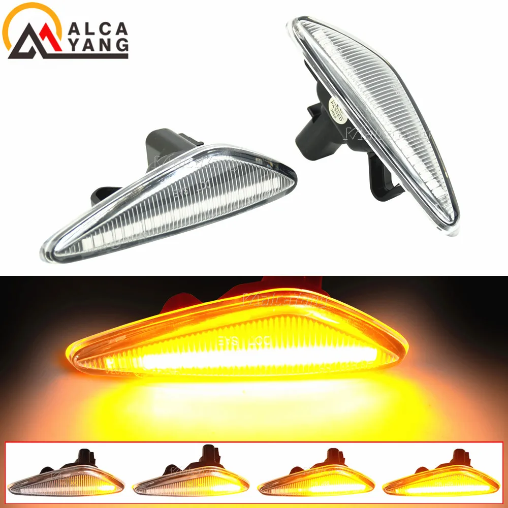 Dynamic Led Side Marker Turn Signal Repeater Light for Mazda MX-5 Miata RX8 Mazda5 CW Premacy Mazda 6 atenza Fiat 124 Spider