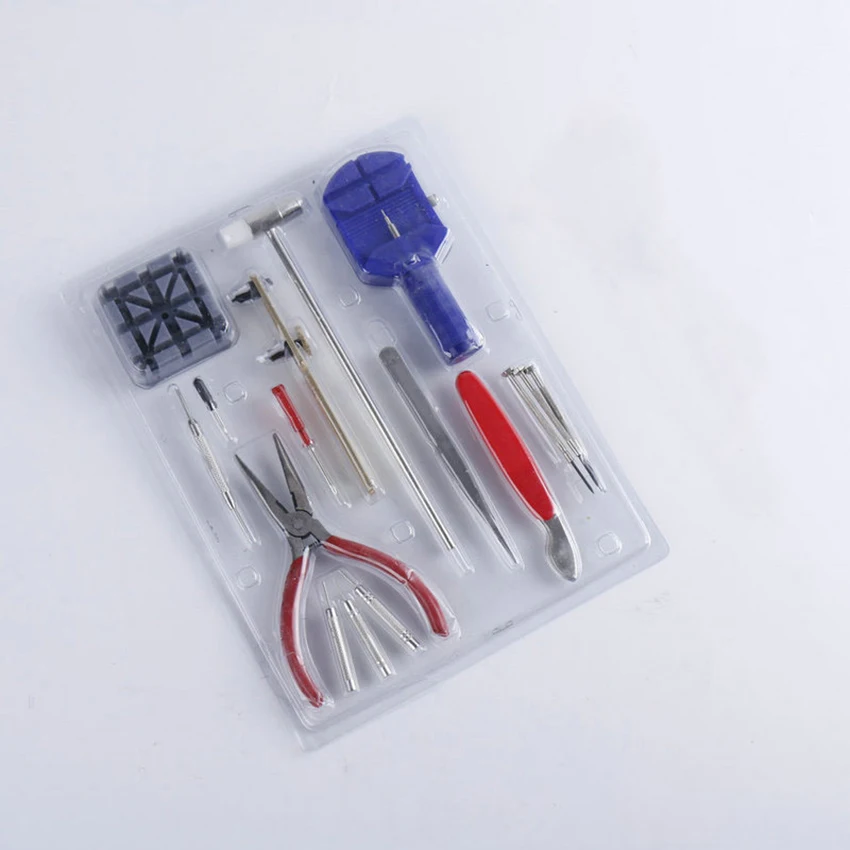 Watch Band Strap Removal Repair Tools Kits, 16pcs Watch Battery Replacement Watchband Link Remover Spring Bar Tool Kit